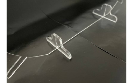 アクリル ネコ パーテーション 雑貨 日用品 クリア 手作り スタンド 飛沫 感染予防 猫 