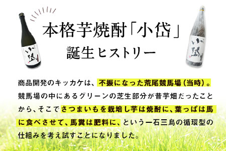 本格芋焼酎「小岱」1800ml×1本セット 《30日以内に出荷予定(土日祝除く)》荒尾市 熊本県 あずま使用 芋焼酎 酒 荒尾市観光協会 st-p