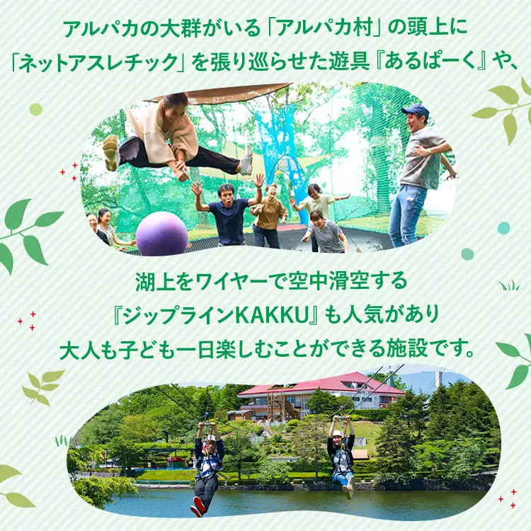 那須高原りんどう湖ファミリー牧場 乗り放題付 ペア入園券 チケット ちけっと 券 入場券 入園チケット 観光 レジャー ファミリー キッズ 家族旅行 スポット 栃木県 那須町〔D-40〕