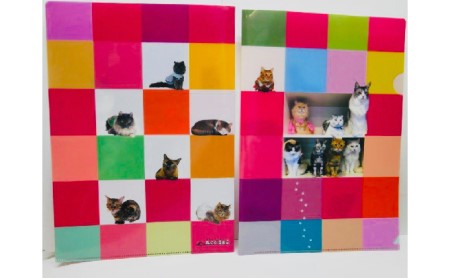 猫グッズセット おまかせ クリアファイル マスク 猫グッズセット