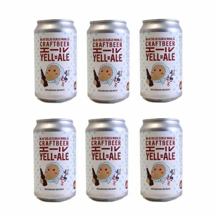 どじょう掬いビール ６本セット【どじょう掬い饅頭 まんじゅう アルコール お酒 クラフトビール 発泡酒 缶ビール セット フルーティ スパイシー 美味しい ペルジャン酵母 ギフト 贈り物 ご自宅用 島根県 安来市】