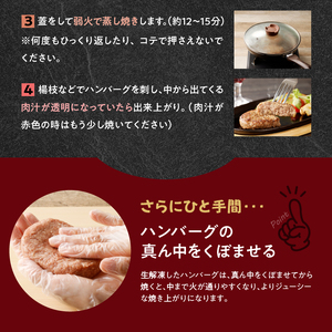 佐賀牛仕込みハンバーグ 8個 ／ 佐賀牛【A164】
