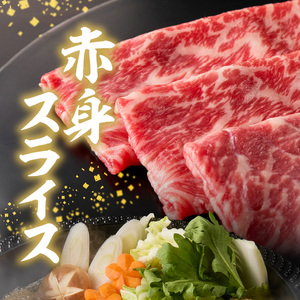 佐賀牛スライス＆丸福ハンバーグセット ／ 赤身肉 佐賀牛【B023】