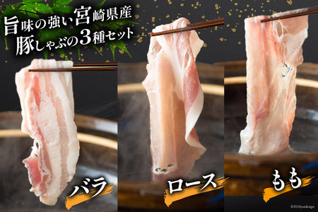 豚肉 豚しゃぶ ロース バラ モモ 食べ比べ セット 3種 各300g×6 合計5.4kg