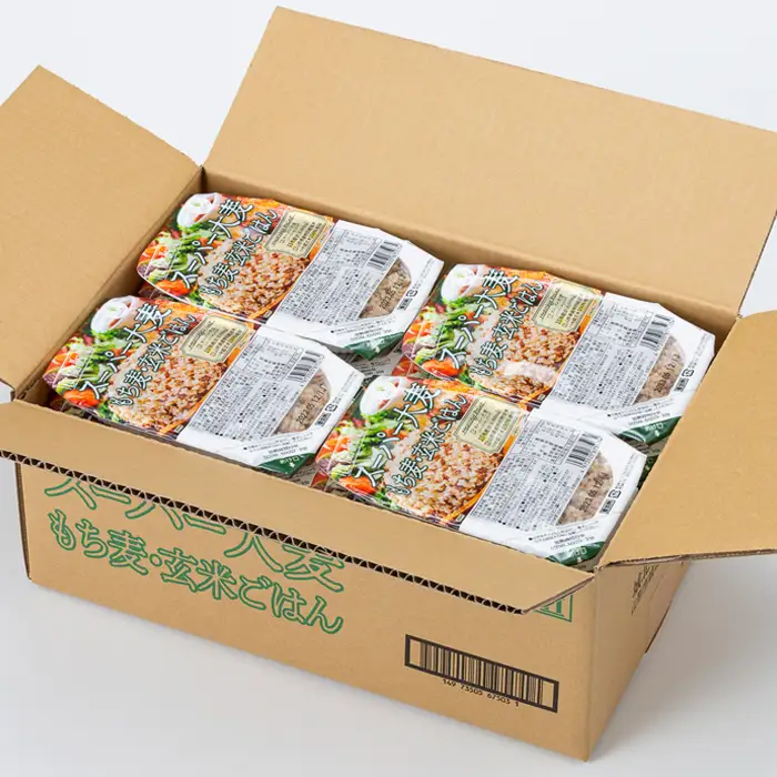 【城北麺工】スーパー大麦 もち麦・玄米ごはん 24個 FY25-873