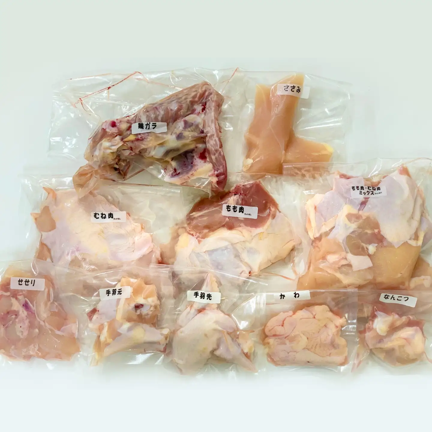 朝びき淡路鶏堪能セット （計1.6kg以上）