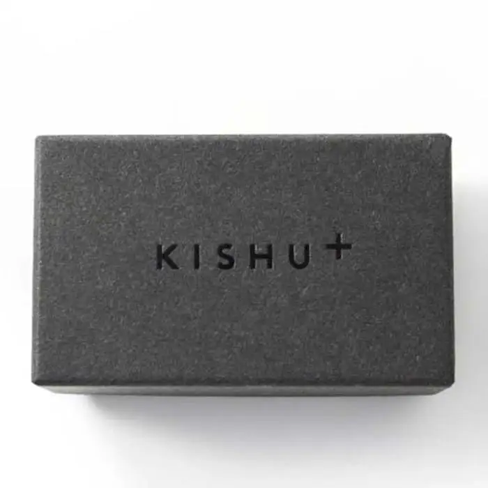 KISHU+ KAKERA 黒 文鎮 ペーパーウェイト 紀州漆器