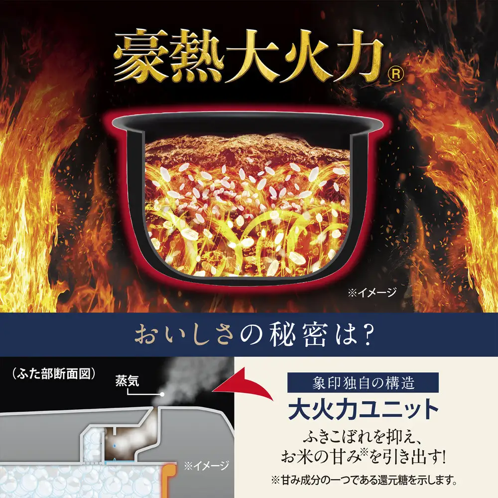 象印 圧力IH炊飯ジャー 5.5合炊き ( 炊飯器 ) 「 極め炊き 」 NWWD10-BA ブラック