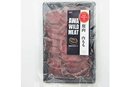 【阿波地美栄】那賀町産鹿肉のステーキ用ロース肉と内もも肉スライスセット 鹿ロース肉400gカット×1Ｐ 鹿内モモ肉200gスライス×2Ｐ[徳島 那賀 国産 徳島県産 しか シカ 鹿 しか肉 シカ肉 鹿肉 精肉 ステーキ用 ロース肉 内モモ肉 スライスセット 赤身肉 ステーキ しゃぶしゃぶ 冷凍]【NH-2】
