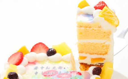 暑中見舞い ケーキ 6号 メッセージケーキ  スイーツ 菓子 ※備考欄に指定日をご入力ください
