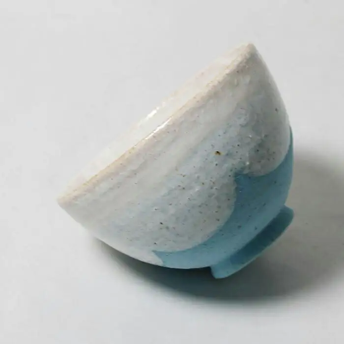 【ペアセット】信楽焼 潮騒（ブルー・ピンク）飯碗 お茶碗 (168575-40037434)
