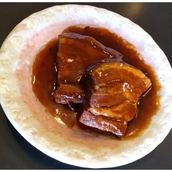 チャイニーズダイニング呵呵　名物　豚の角煮（醤油味）4パック入り