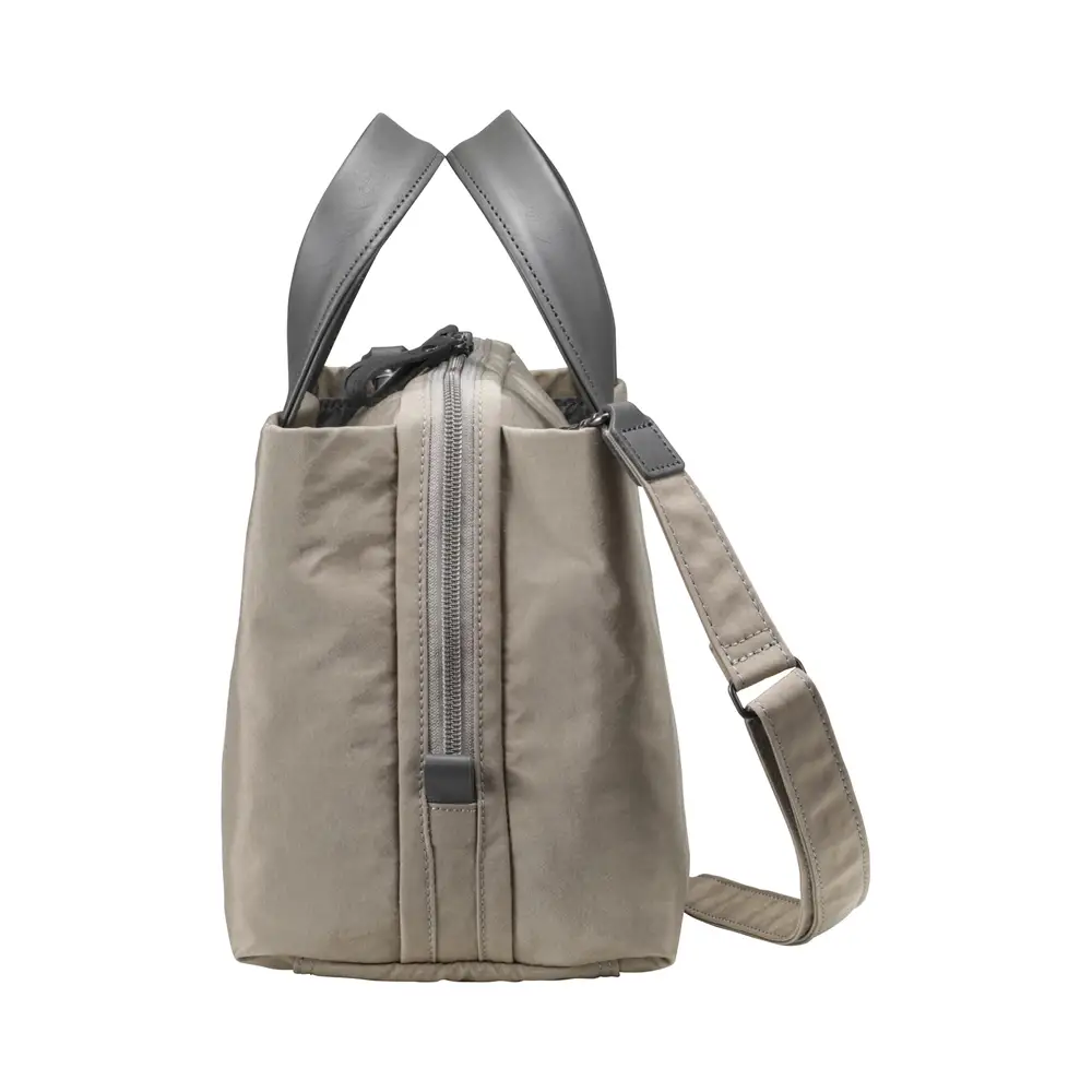 豊岡鞄 TUTUMU S4100 tre mini boston bag ミニボストンバッグ グレージュ