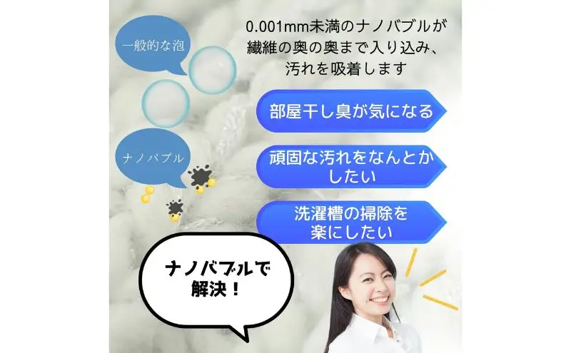 メディアに紹介されました! ナノバブル 洗濯機用 AUFB ナノバブル発生装置 洗濯機 洗濯 洗濯層 洗濯層掃除 掃除 匂い 汚れ カビ カビ除去 洗浄 消臭 除菌 生乾き臭 部屋干し アタッチメント 日本製 特許取得 日用品 日進市
