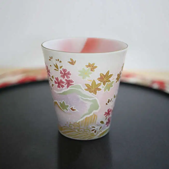 【波佐見焼】赤富士 あけぼのプレミアム マグカップ ピンク 食器 皿 【葉山窯】 [KF04] 波佐見焼 食器