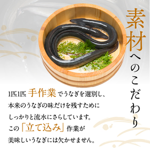 食べ切りサイズ！国内産うなぎの白焼(酒蒸し)100～120g 3尾　計300g以上|うなぎ 鰻 白焼 酒蒸し 食べ切り 茨城県 行方市（AD-129-3）