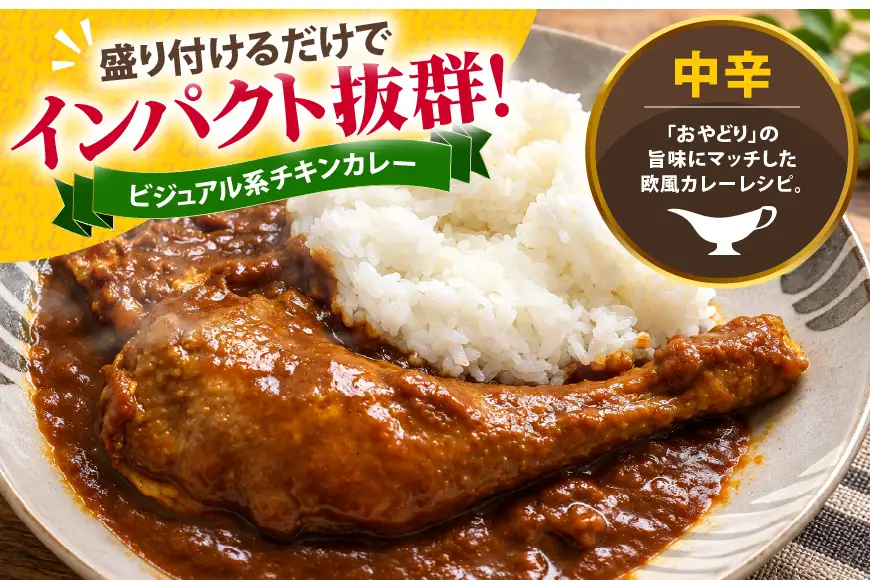 レトルト カレー 国産 骨付きモモ 1本 六ツ美のあの肉カレー 中辛 4個 萬歳 1袋 大正浪漫 セット