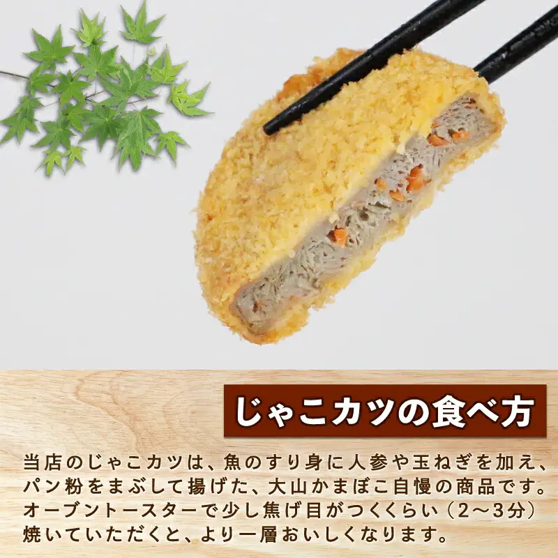 じゃこ天 じゃこカツ 練り物 詰合せ 大山かまぼこ店 練り物 C010-007001