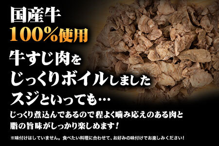牛すじ 肉(ボイル済み)1.2kg(300g×4袋) 《30日以内に出荷予定(土日祝除く)》 牛すじ 肉 ボイル済み 牛肉 牛すじ肉 筋 ご家庭用 牛すじ肉 