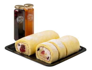 伊豆の果物つめすぎロールケーキ2本セット