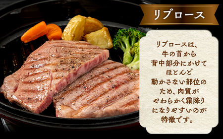 亀岡牛リブロース ステーキ 200g×2枚 ステーキ