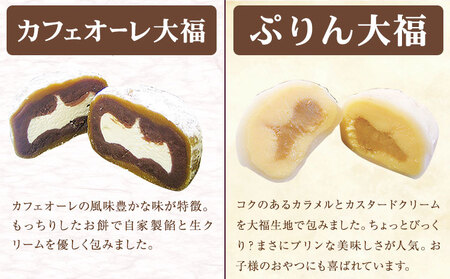 真盛堂 こだわり和菓子詰め合わせ 和菓子 スイーツ ゆでまんじゅう カフェオレ大福 ぷりん大福 御手杵 みるくまんじゅう 華紬 きみ餡 自家製餡 コーヒー餡 食べ比べ 小分け 贈答用 化粧箱 名店《90日以内に出荷予定(土日祝除く)》【配送不可地域あり】(離島)