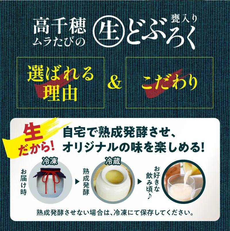 【甘口（千穂まいり　度数：8度）】御神水源どぶろく 900ml×1本 生酒 火入れなし自宅で 熟成発酵できる オリジナルの味が楽しめる 生 どぶろく どぶろく お酒 酒 アルコール 晩酌 化粧箱 化粧箱入り 箱入り 贈答 贈り物 ギフト プレゼント 宮崎県 高千穂町 _Tk015-012-ama