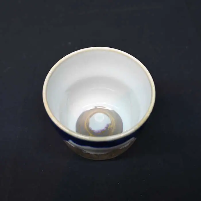 【波佐見焼】富士のぞき カップ（金・銀） 湯呑み ペアセット 食器 皿 【協立陶器】 [TC92] 波佐見焼