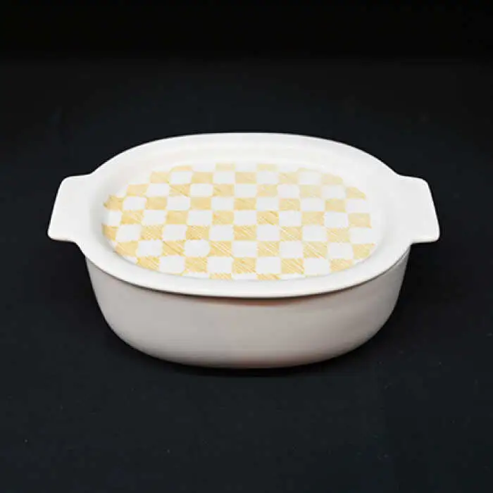 【波佐見焼】オーブンウェア グラタン皿 和市松黄 3点セット 耐熱食器 オーブン可 食器 皿 【協立陶器】 [TC62] 波佐見焼