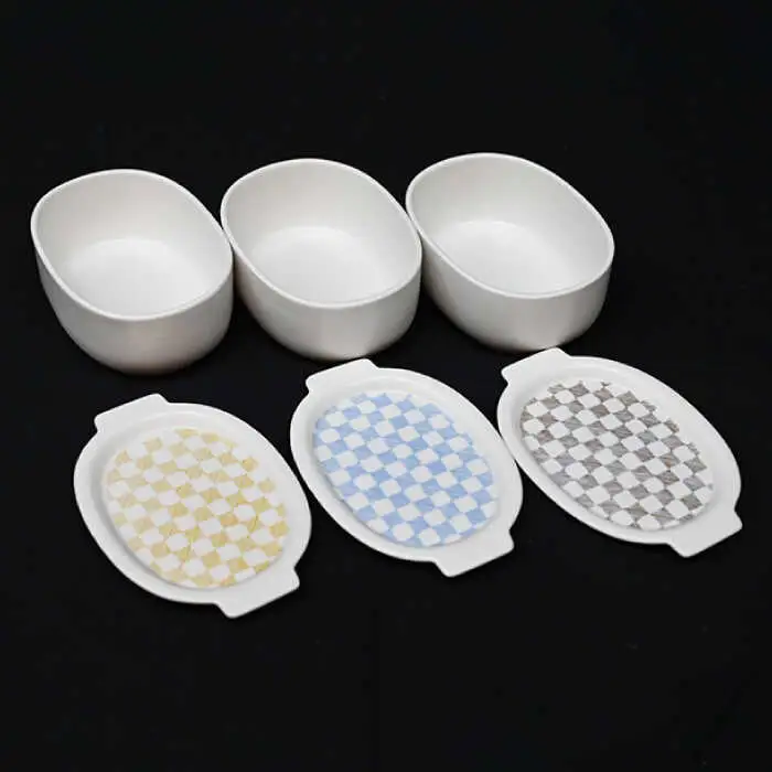 【波佐見焼】便利な蓋つき！ グラタン皿 オーブンウェア 楕円蓋物 3点セット 耐熱食器 オーブン可 食器 皿 【協立陶器】 [TC64] 波佐見焼