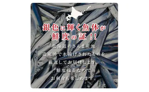 道東産 さんま2kg(16-18尾）【氷水ごと冷凍便にて発送】 さんま 北海道 釧路 旬 海鮮 新鮮 魚 魚介 2kg 獲れたて 014-0628