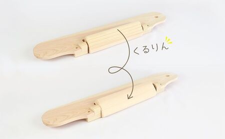 ひのきのくるりん湯まくら 雑貨 バスグッズ グッズ お風呂 ヒノキ 入浴 アイテム バスピロー 角度 変えられる 安全 日光ひのき 無垢材 天然木 柔らか 感触 芳香 リラックス バスタイム　※沖縄・離島への配送不可