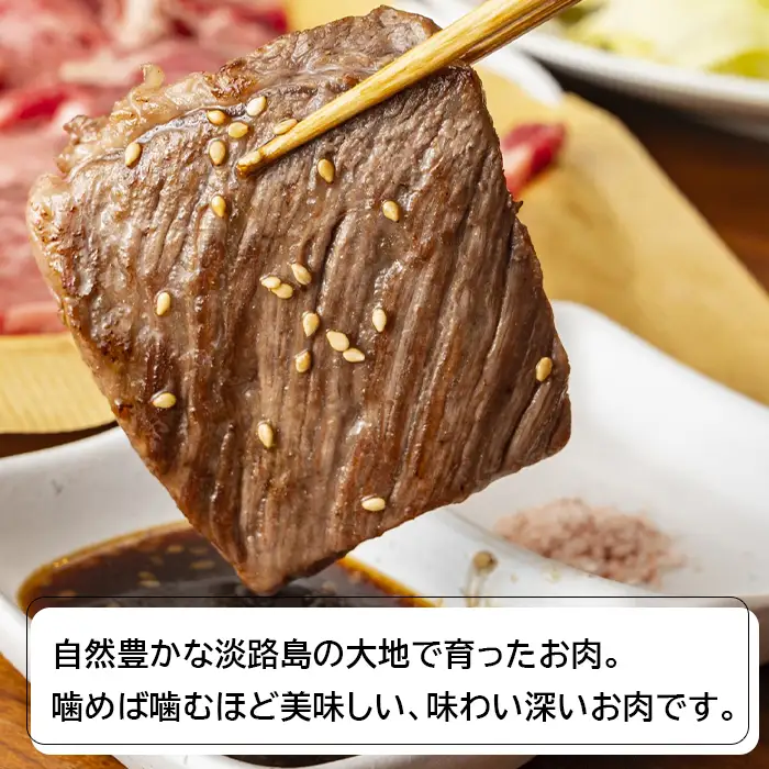 淡路牛赤身焼肉６００ｇ（３００ｇ×２Ｐ）