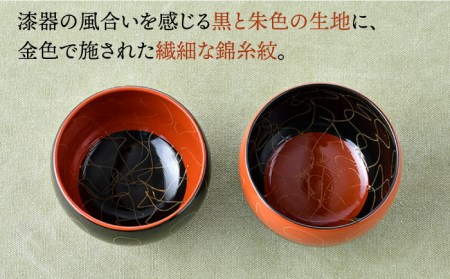 【波佐見焼】めし椀グランプリ大賞受賞！ 描き落とし 金糸紋 「めし碗」 茶碗  食器 皿 【野下上絵】 [LE11] 波佐見焼