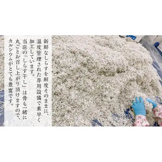 しらす 干し 天日乾燥 700g （ 350g × 2 ） （共通返礼品：茨城県北茨城市） 国産 新鮮 厳選 ビール おつまみ ご飯のお供 サラダ 魚介 子ども 健康 カルシウム 小分け