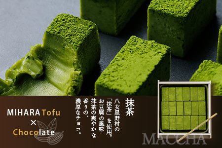豆腐屋さんのアイス豆腐チョコ２種セット（ベーシック・抹茶）B-331