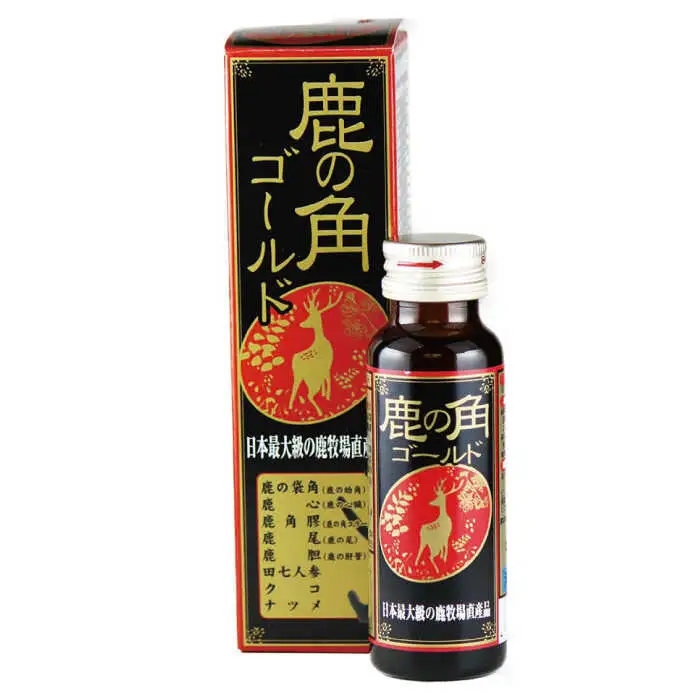 鹿の角 ドリンク ゴールド 10本 セット SBD005 栄養ドリンク