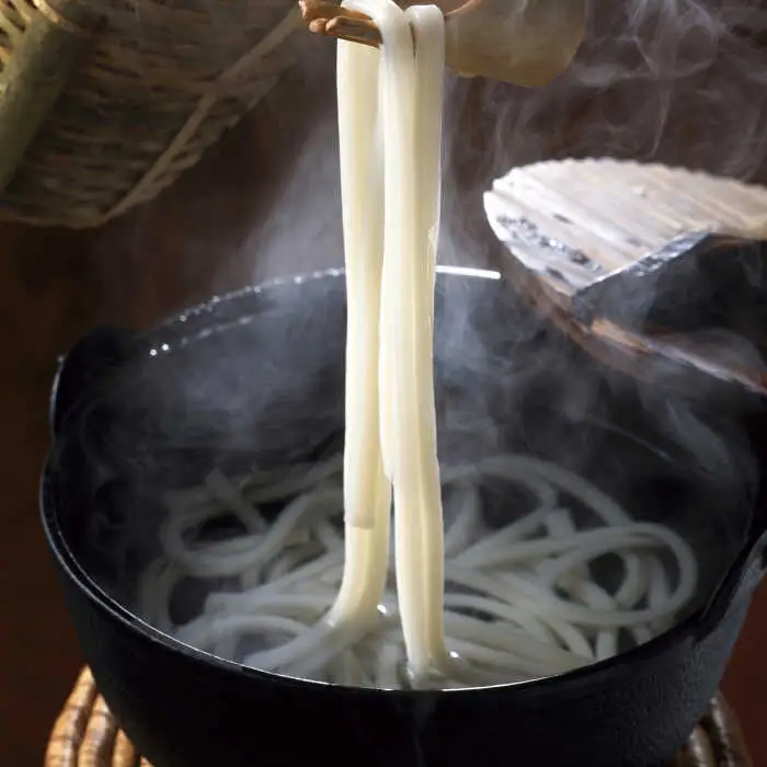 長崎 手延べ 年越そば 年明うどん あごだし付   / 南島原市 / 野村屋 [SCS003]