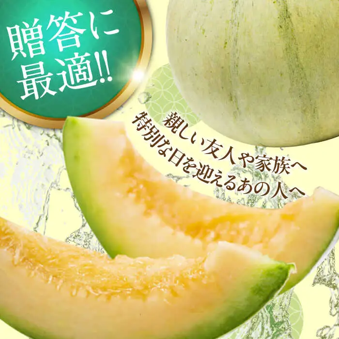 【2027年4月下旬-発送】【根強い人気！】 プリンスメロン 2箱 セット（1箱 7?13玉）  / メロン 南島原市 / 南島原果物屋 [SCV008]
