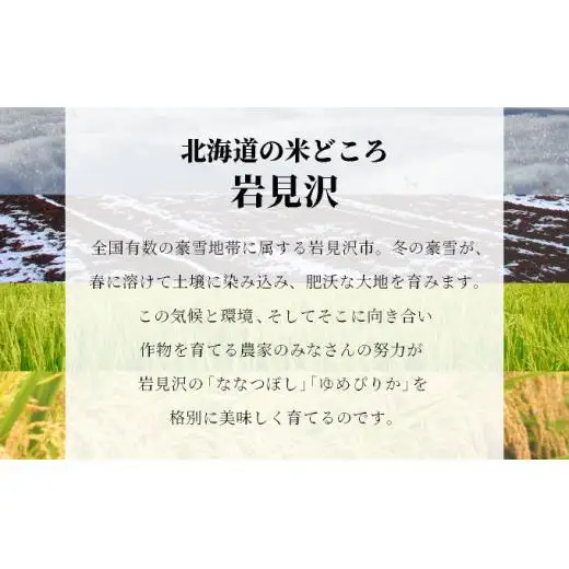 【定期便】喜びの声多数！ 特 A 受賞品種 米 ななつぼし ゆめぴりか 10kg 2 ヶ月 計 20kg 2 回 食べ比べ お米 北海道岩見沢産 令和 6 年産 北海道 岩見沢市【11104】