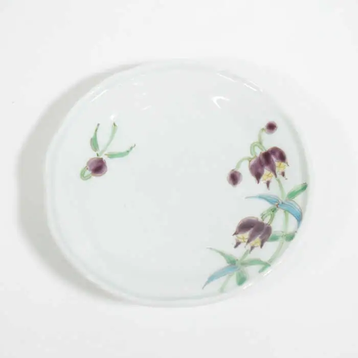 【波佐見焼】小花紋 小皿 3枚セット 食器 皿 【藍水】 [GB37]  波佐見焼