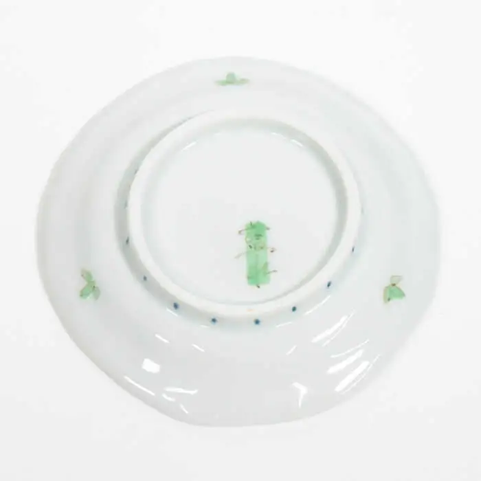 【波佐見焼】花暦 小皿 ペアセット 食器 皿 【藍水】 [GB44]  波佐見焼
