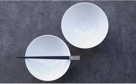 【まるふくオリジナル】有田焼 Wasai Donburi２個セット 器 食器 どんぶり 丼 ラーメン うどん 手描き aq017