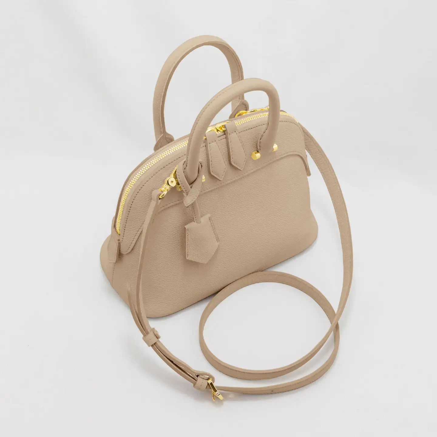 ELLIE(エリー）/本革2WAYショルダーバッグ BEIGE(ベージュ)