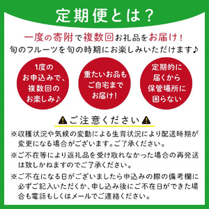 フルーツ定期便【10回便】彩 いちご もも  みかん等 10種類  B182