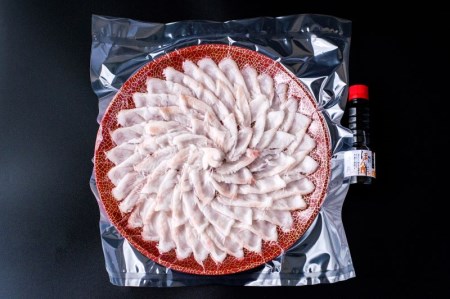 キジハタ きじはた アコウ ハタ アカミズ 造り 刺身 薄造り うす造り 4人前 刺身 お刺身 冷凍 幻の魚 山口県 長門市 長門 仙崎 仙崎港 仙崎産 豪華 ギフト 贈り物 急速冷凍 ポン酢付き キジハタの刺身  年内配送 (12008)
