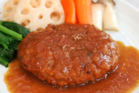 《仙台名物》味の牛たん喜助 牛たんデミグラスソースハンバーグ＆牛たんオニオンソースハンバーグ(各200g×10パック) [0320]
