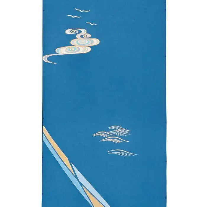 【京都工芸染匠協同組合】石川さゆりさんデビュー50周年記念 コンペ特別賞受賞 付下げ着尺【E】「望郷」