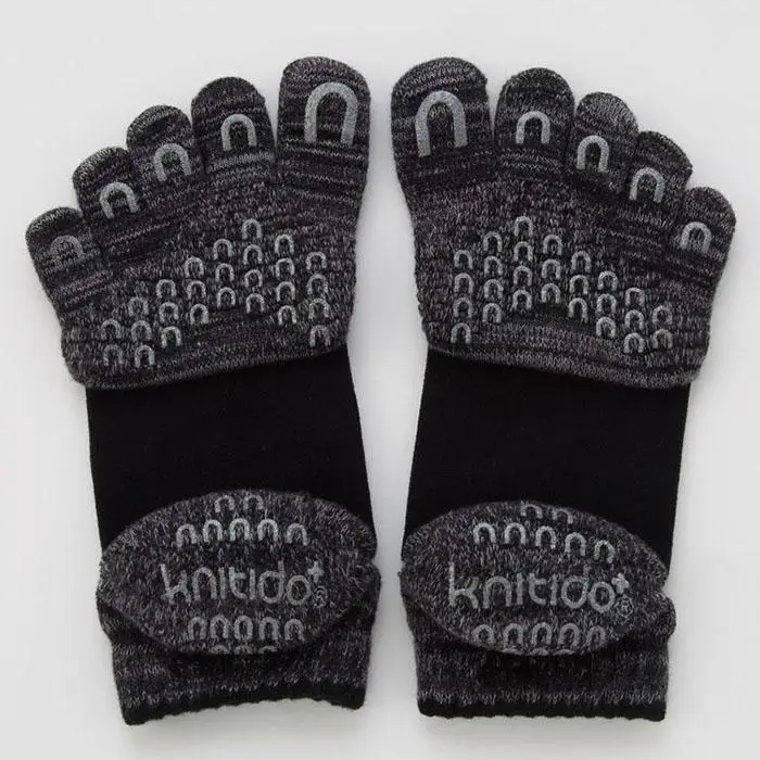 knitido+ブランド 5本指ソックス2足セットB(25~27cm)