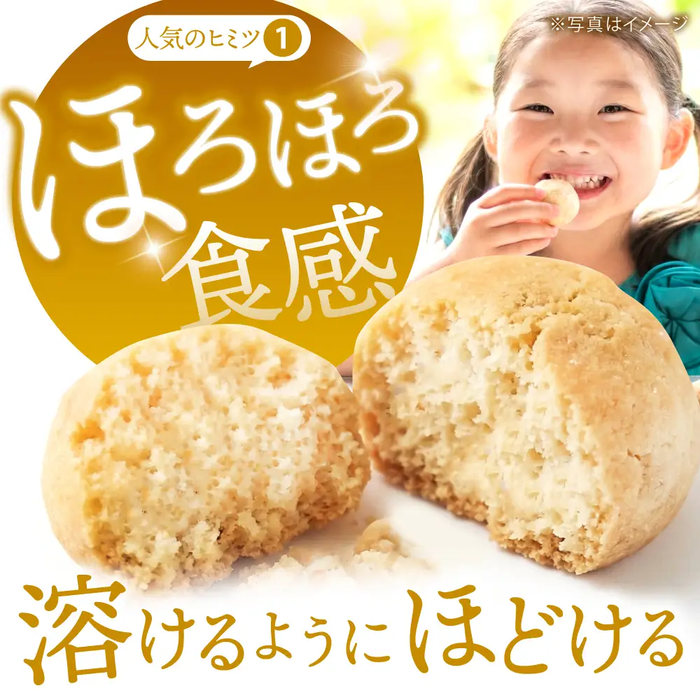 ほろほろクッキー 18袋 多治見市 / 社会就労センターけやき [TAM005] クッキー